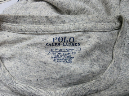 Playera Manga Larga Ralph Lauren Chica S Gris (Usado)