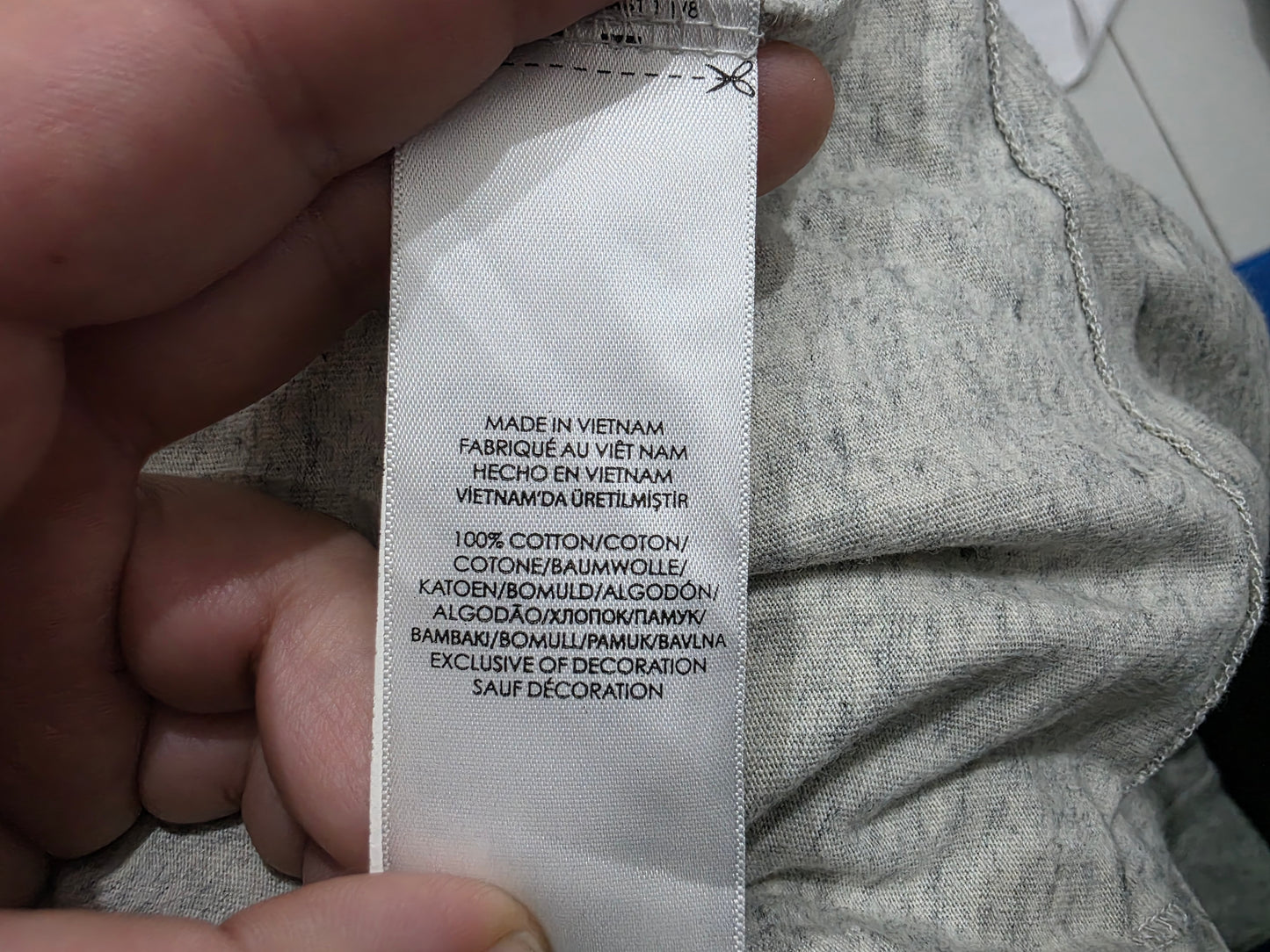 Playera Manga Larga Ralph Lauren Chica S Gris (Usado)