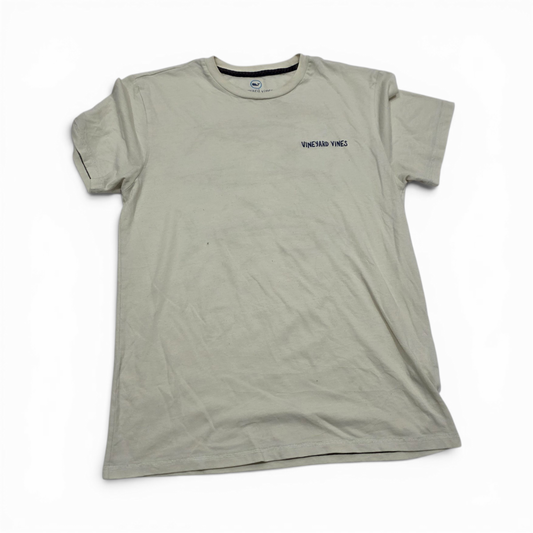 Playera Vineyard Vines Chico S Beige (Usado)
