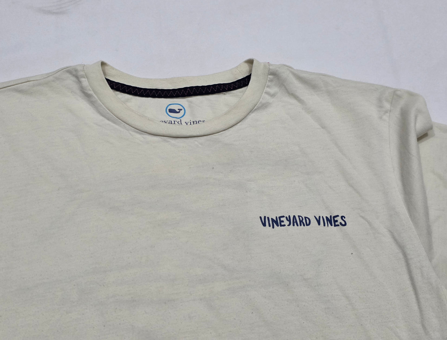 Playera Vineyard Vines Chico S Beige (Usado)