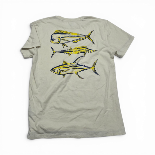 Playera Vineyard Vines Chico S Beige (Usado)