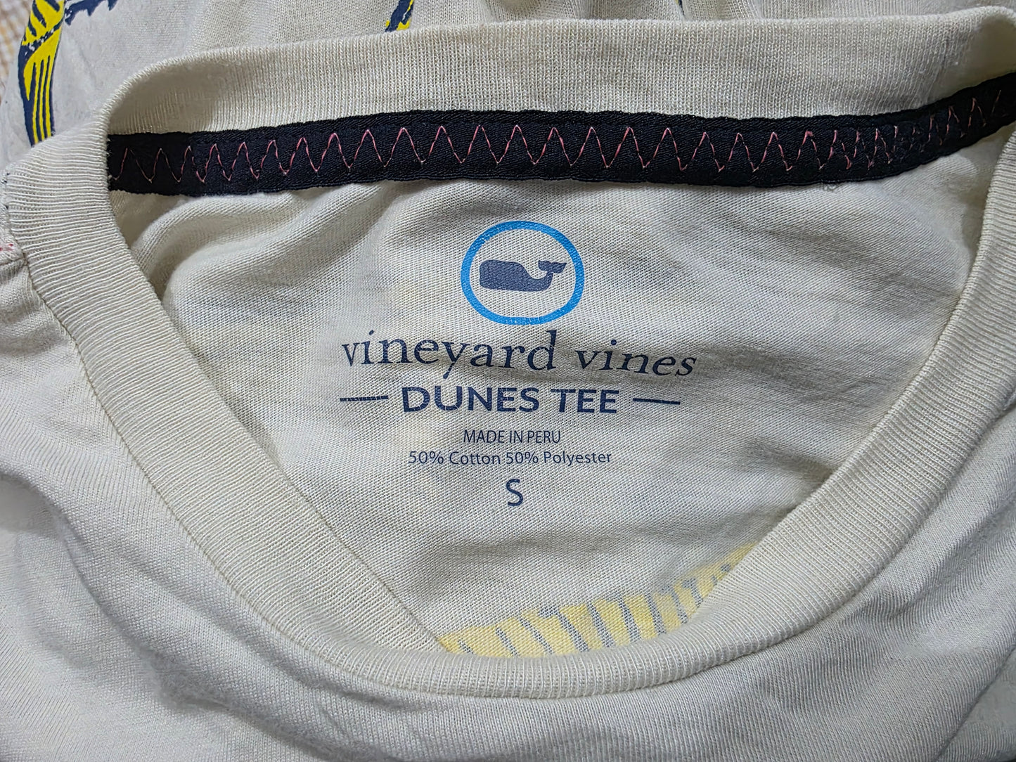 Playera Vineyard Vines Chico S Beige (Usado)