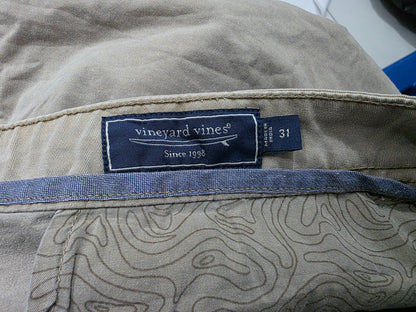 Bermuda Vineyard Vines Talla 31 Cafe (Usado)
