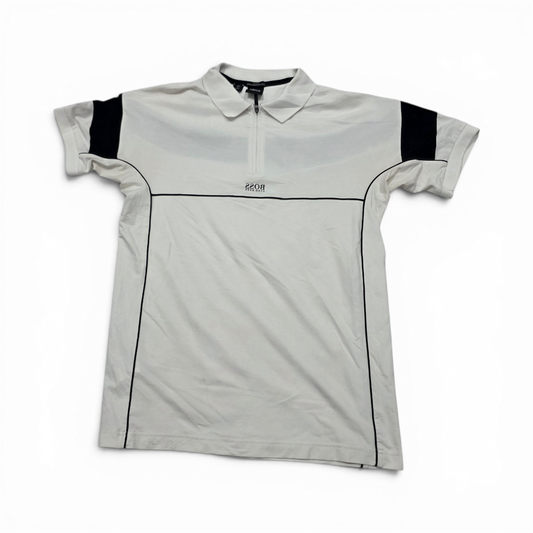 Playera Polo Slimfit Hugo Boss Chica S Blanca (Usado)