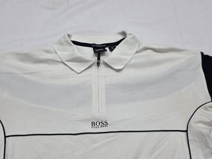 Playera Polo Slimfit Hugo Boss Chica S Blanca (Usado)