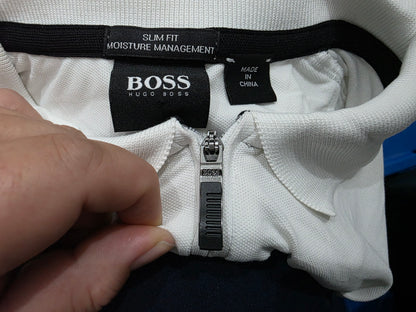 Playera Polo Slimfit Hugo Boss Chica S Blanca (Usado)