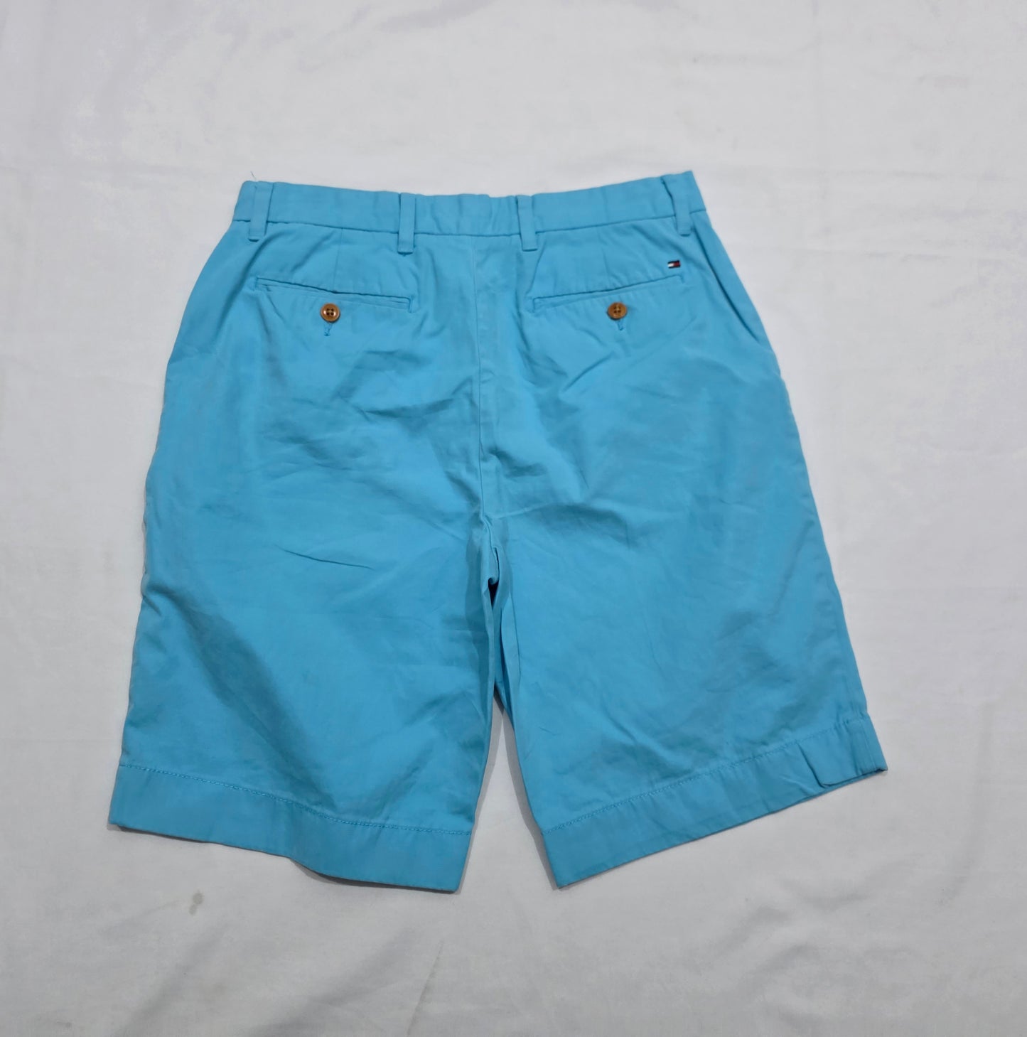 Bermuda Classic Fit Tommy Hilfiger Talla 30 Azul (Usado)