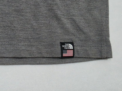 Playera Manga 3/4 The North Face Chico S Gris Vino (Usado)