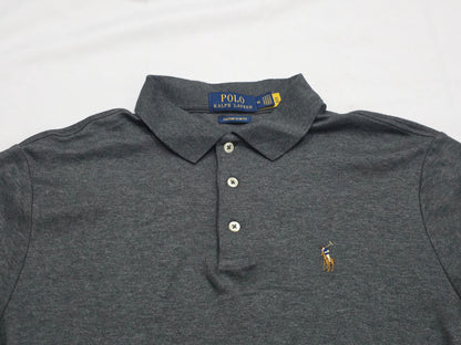 Playera Polo Ralph Lauren Mediana M Gris (Usado)