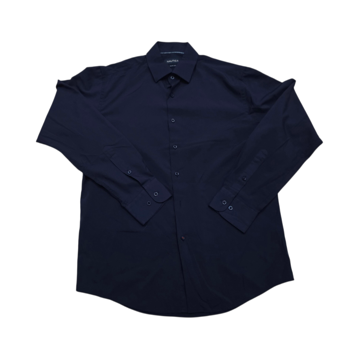 Camisa Nautica Mediana M Azul (Usado)