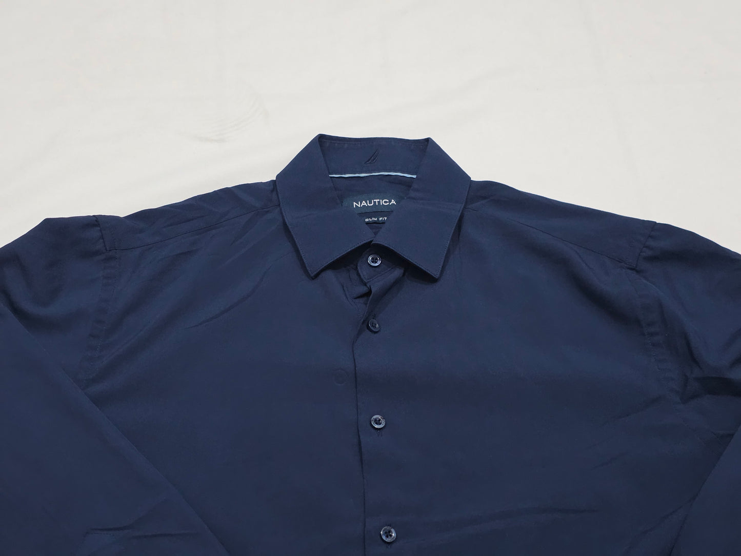 Camisa Nautica Mediana M Azul (Usado)