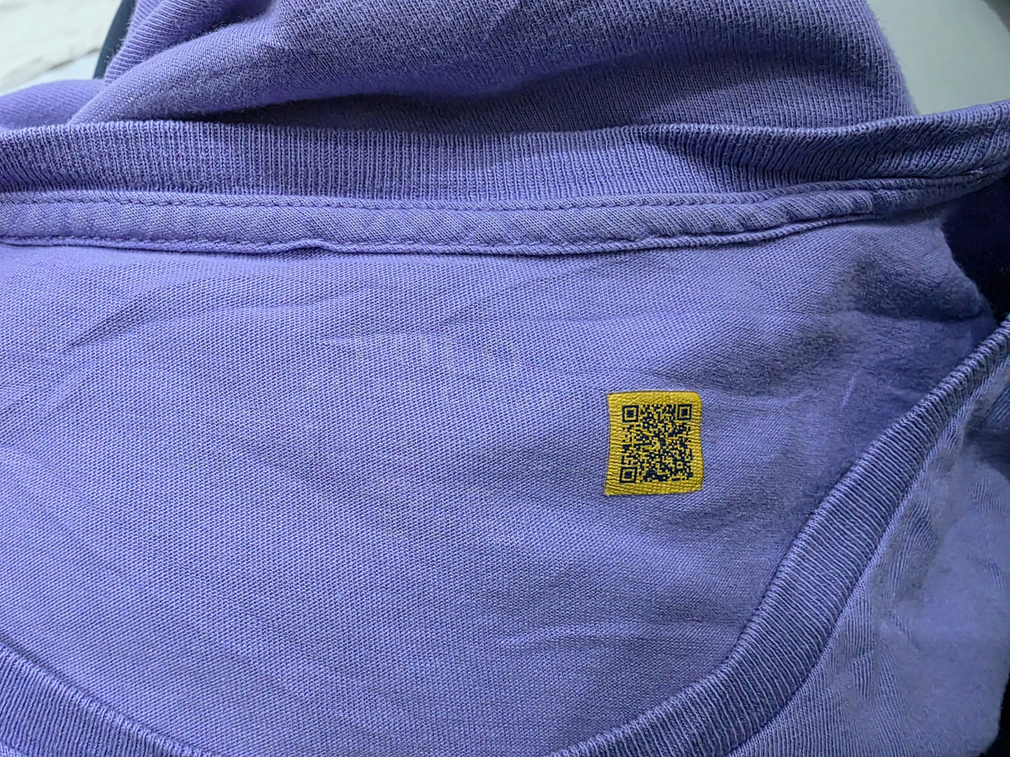 Playera Ralph Lauren Mediana M Morado Pony Azul (Usado)