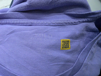 Playera Ralph Lauren Mediana M Morado Pony Azul (Usado)