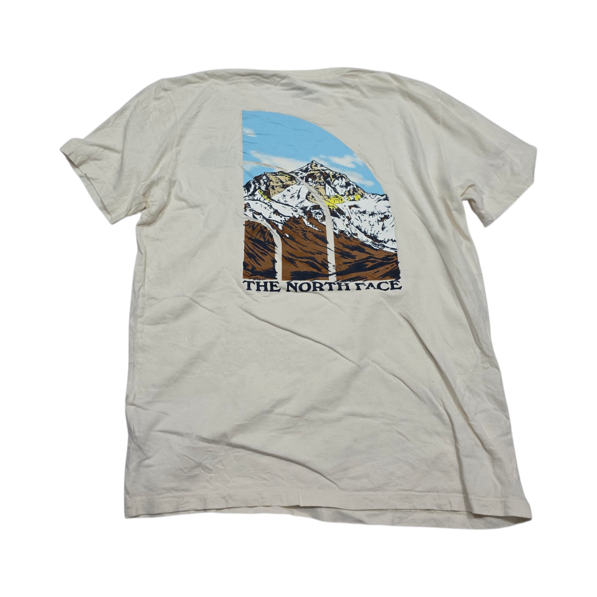 Playera The North Face Mediana M Beige (Usado)