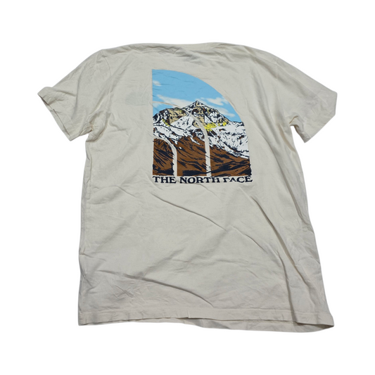Playera The North Face Mediana M Beige (Usado)