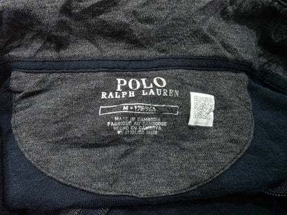 Sueter Ralph Lauren Mediana M Azul Pony Gris (Usado)