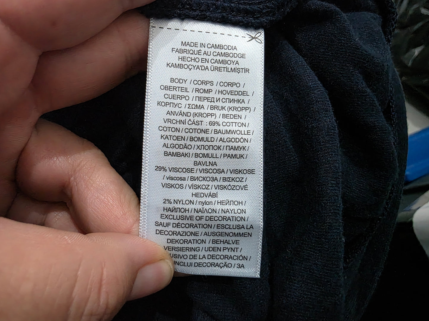 Sueter Ralph Lauren Mediana M Azul Pony Gris (Usado)