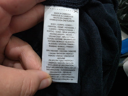 Sueter Ralph Lauren Mediana M Azul Pony Gris (Usado)