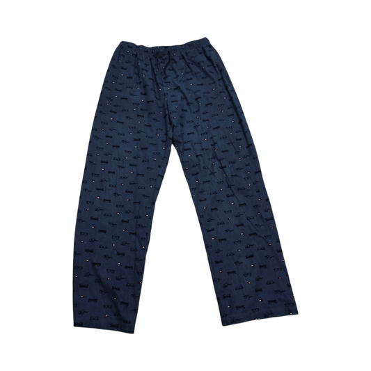 Pantalon Pijama Tommy Hilfiger Mediana M Azul Banderas (Usado)