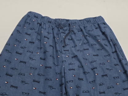 Pantalon Pijama Tommy Hilfiger Mediana M Azul Banderas (Usado)