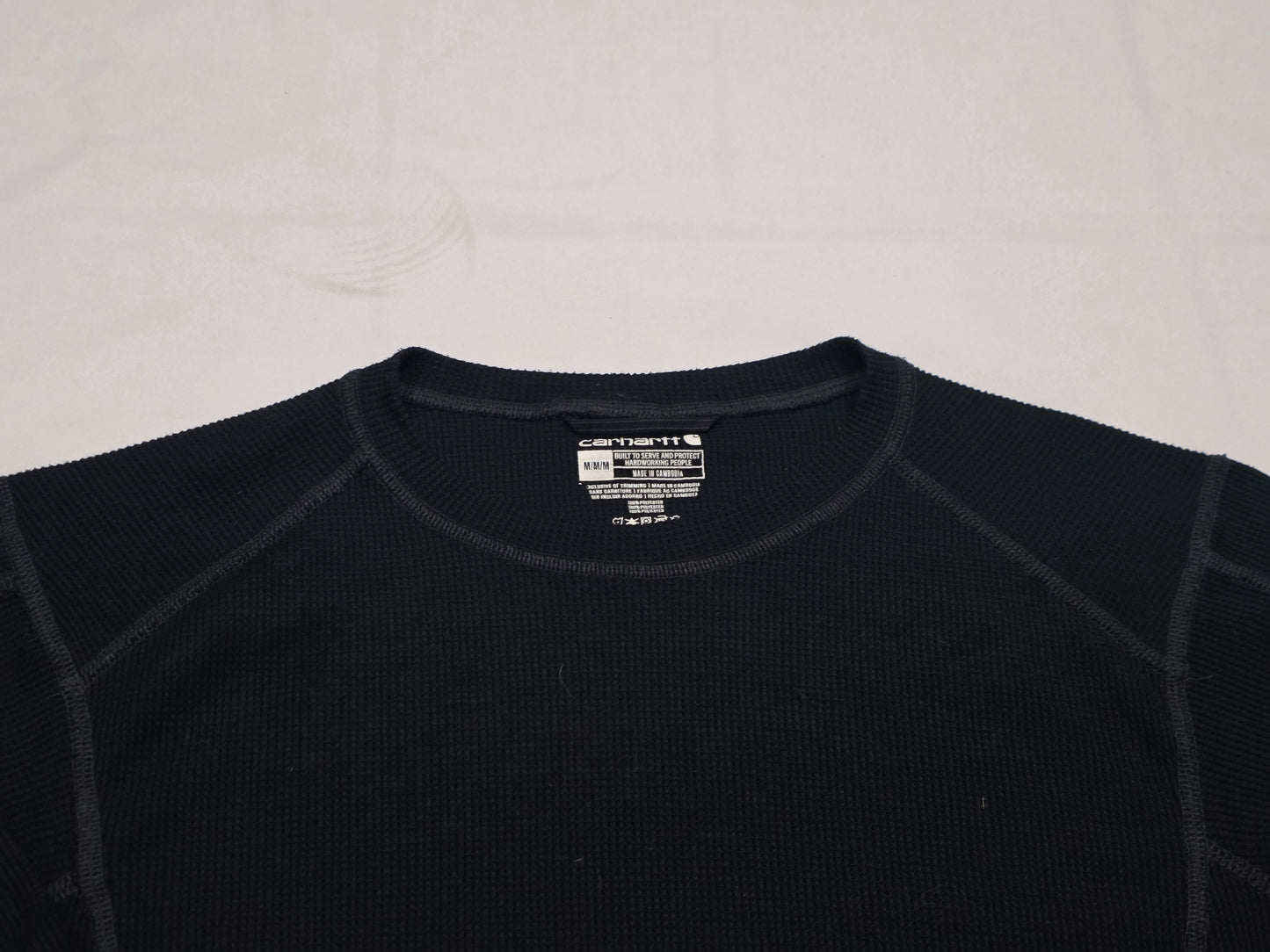 Playera Manga Larga Carhartt Mediana M Negro (Usado)