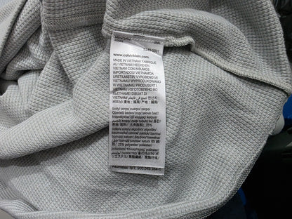Playera Con Gorro Calvin Klein Mediana M Gris (NUEVO)