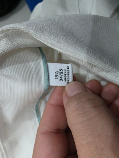 Camisa Infinito White Slimfit Calvinklein Medianam Blanca (Usado)