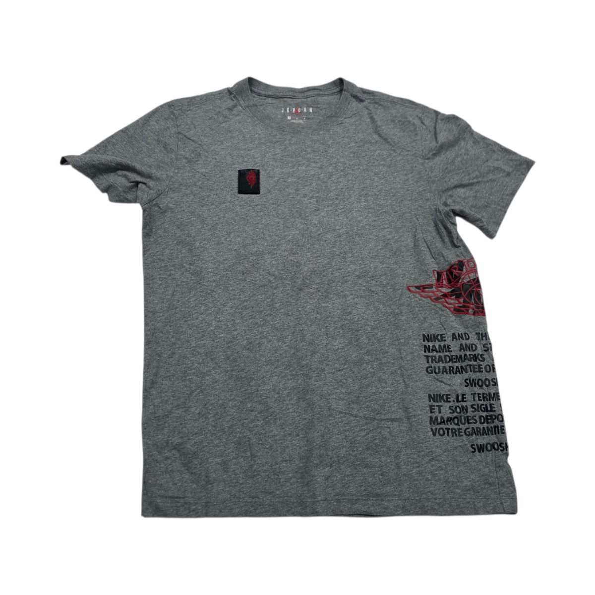 Playera Jordan Air Wings Mediana M Gris (Usado)