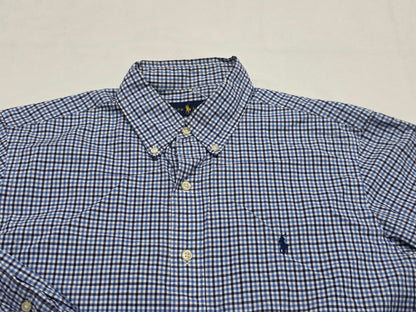 Camisa Ralph Lauren Mediana M Cuadro Azul (Usado)