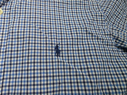 Camisa Ralph Lauren Mediana M Cuadro Azul (Usado)