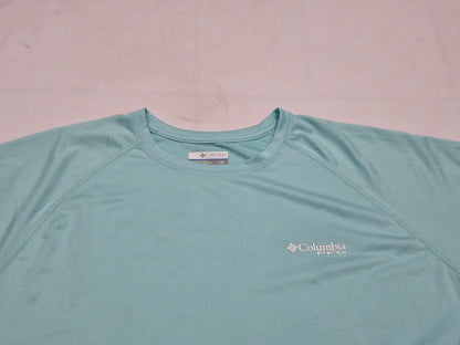 Playera Manga Larga Columbia Grande L Azul (Usado)
