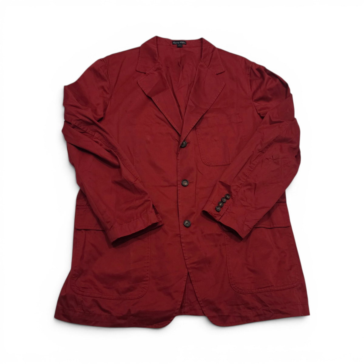 Saco Tommy Hilfiger Grande L 44 Rojo (Usado)