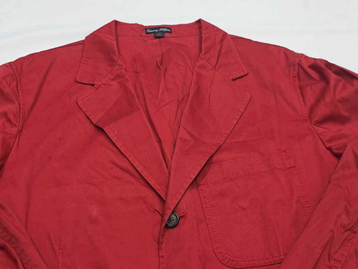 Saco Tommy Hilfiger Grande L 44 Rojo (Usado)
