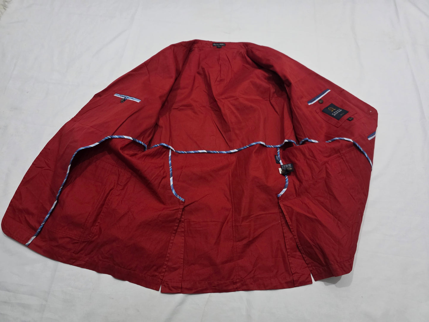 Saco Tommy Hilfiger Grande L 44 Rojo (Usado)