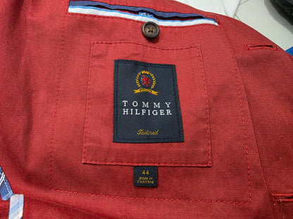 Saco Tommy Hilfiger Grande L 44 Rojo (Usado)