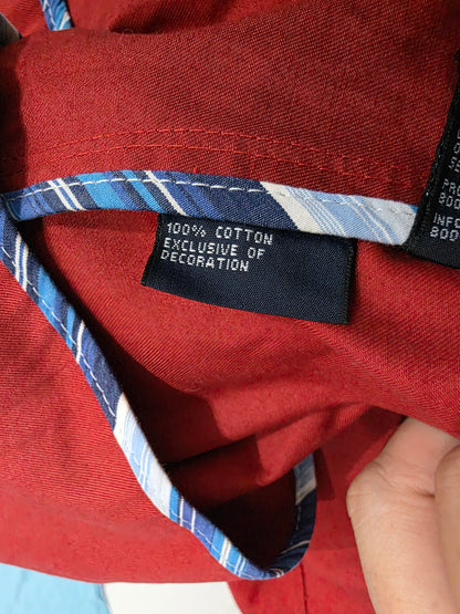Saco Tommy Hilfiger Grande L 44 Rojo (Usado)