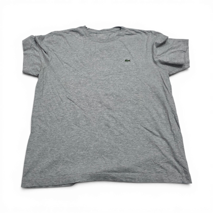 Playera Lacoste Grande L Gris (Usado)