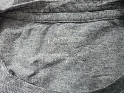 Playera Lacoste Grande L Gris (Usado)