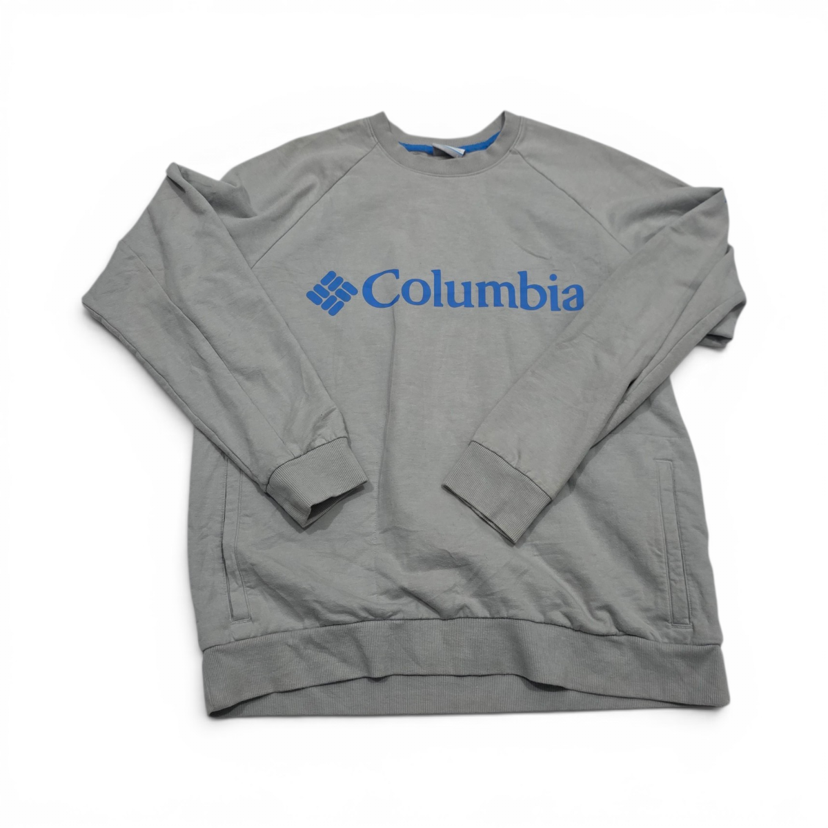 Sudadera Columbia Grande L Gris (Usado)