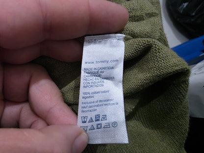 Sueter Tommy Hilfiger Grande L Verde Cuello Redondo (Usado)