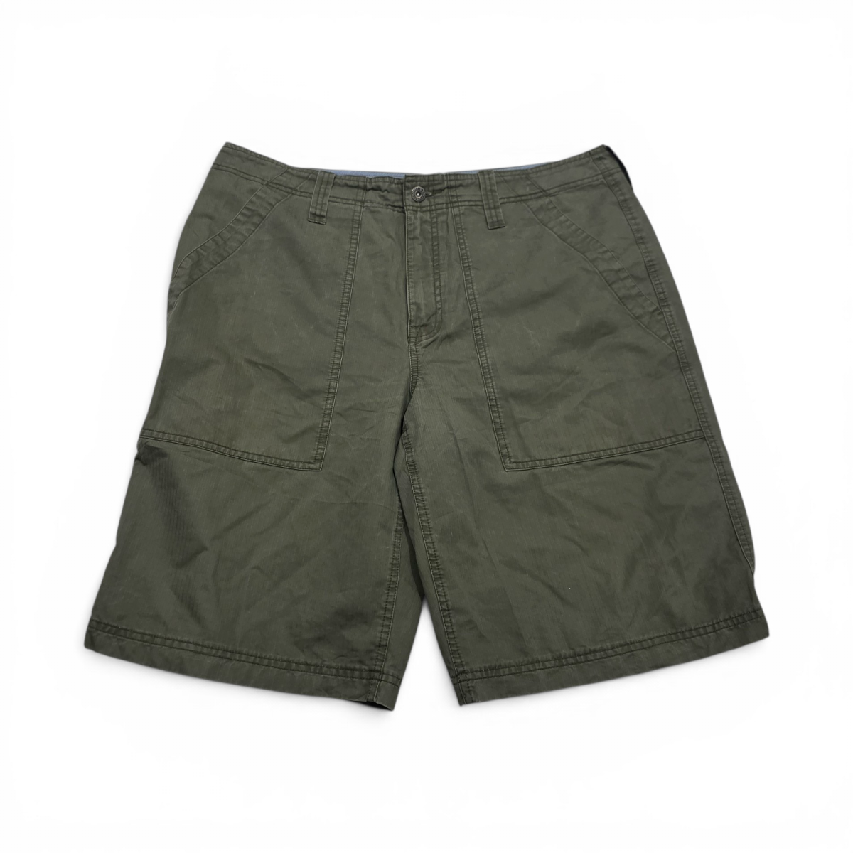 Bermuda Tommy Hilfiger Talla 34 Verde Deslavado (Usado)
