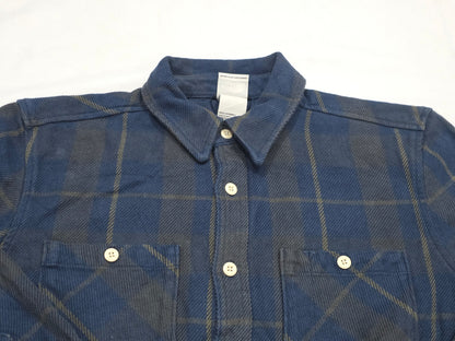 Camisa The North Face Grande L Gruesa Cuadro Azul Y Verde (Usado)