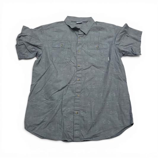 Camisa Manga Corta Columbia Grande L Gris (Usado)