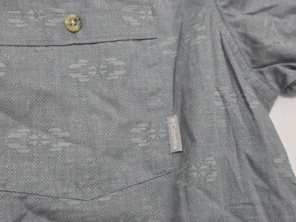 Camisa Manga Corta Columbia Grande L Gris (Usado)