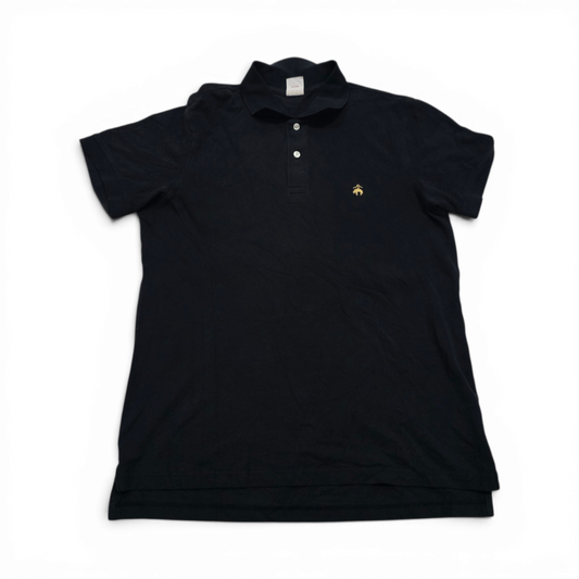 Playera Polo Brooks Brothers Grande L Negro (Usado)