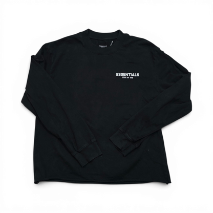 Playera Essentials Fear Of God Mediana M Negro Floreado (Usado)
