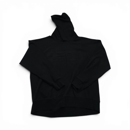 Sudadera Lacoste Xgrande Xl Fr6 Negro Letras Frontales (Usado)