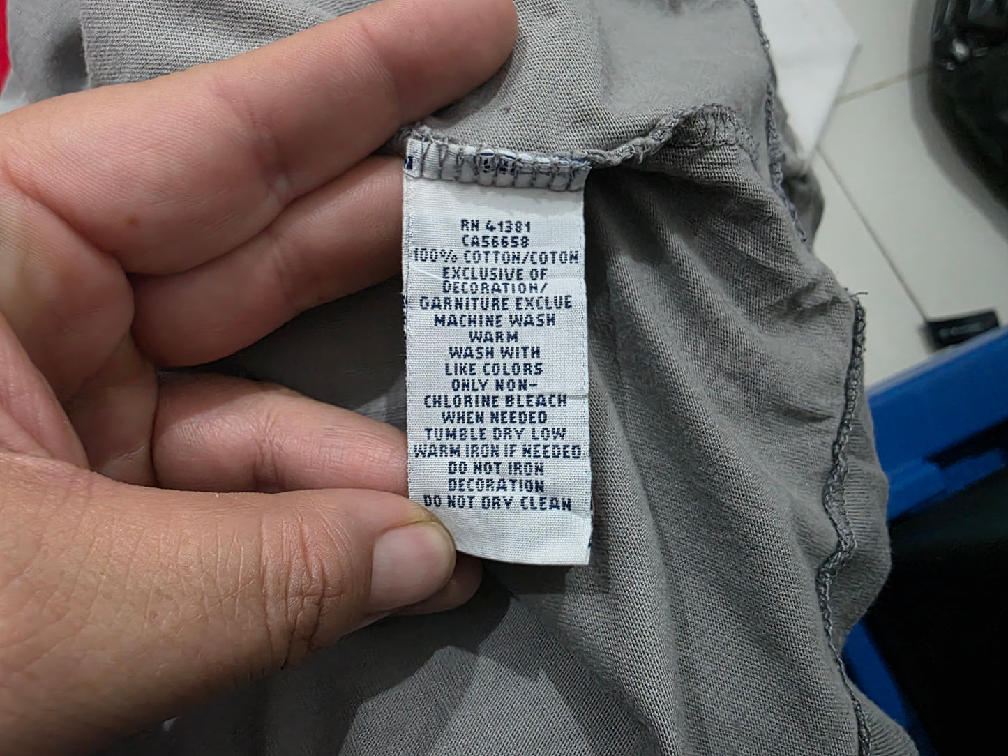 Playera Ralph Lauren Xgrande Xl Gris Deslavado Pony Negro (Usado)