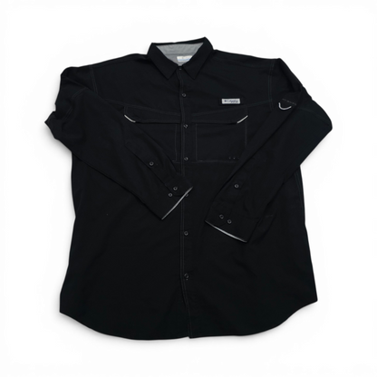 Camisa Columbia Pfg Xgande Xl Negro (Usado)