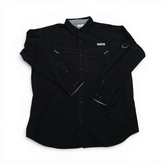 Camisa Columbia Pfg Xgande Xl Negro (Usado)
